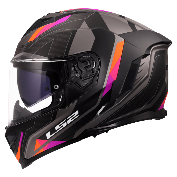 LS2 LS2 FF818 STORM III SPORTY Grijs / Paars