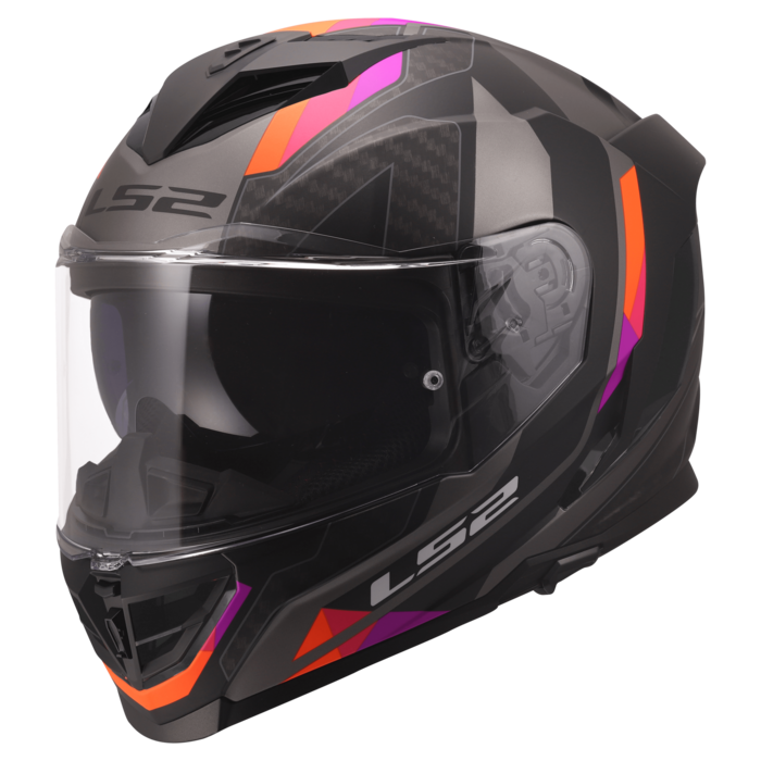 LS2 LS2 FF818 STORM III SPORTY Grijs / Paars