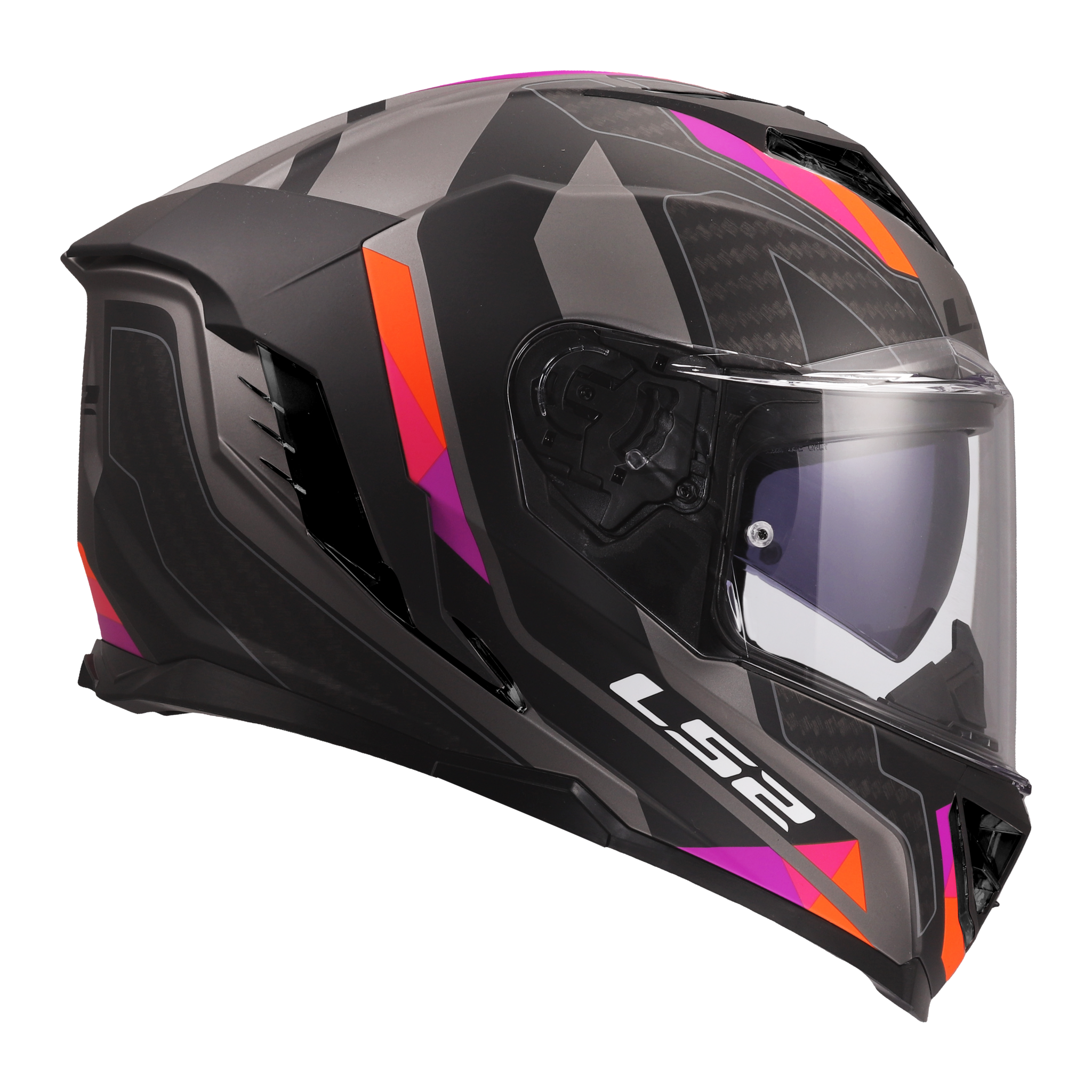 LS2 LS2 FF818 STORM III SPORTY Grijs / Paars