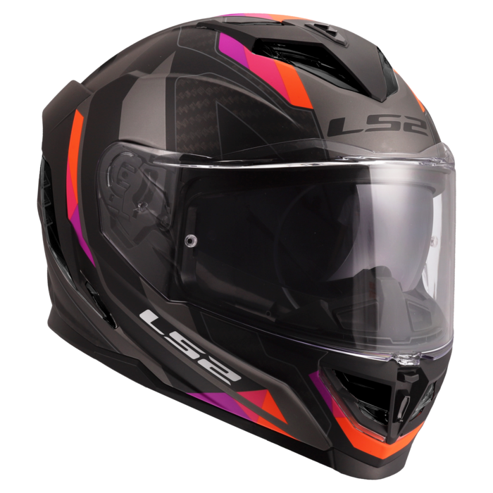 LS2 LS2 FF818 STORM III SPORTY Grijs / Paars