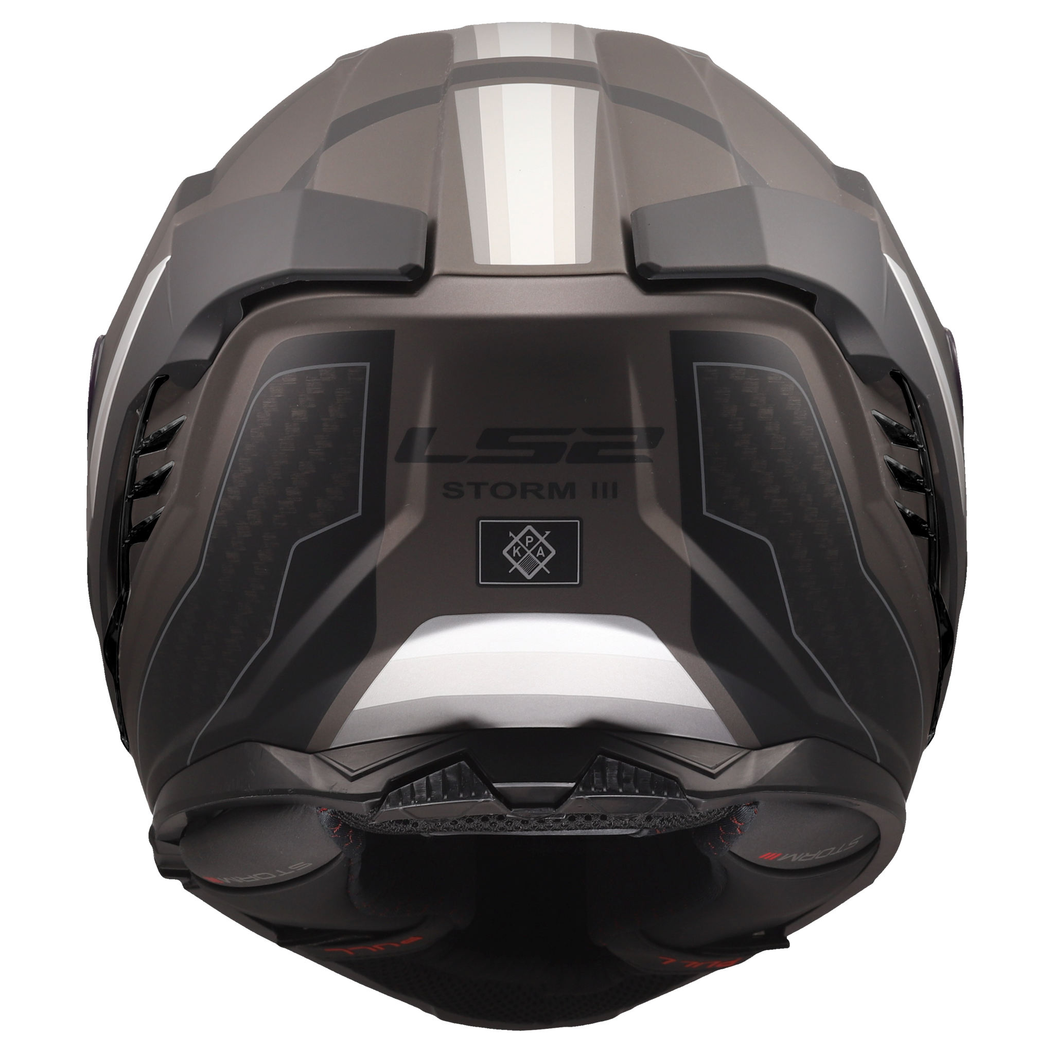 LS2 LS2 FF818 STORM III SPORTY Zwart / Grijs