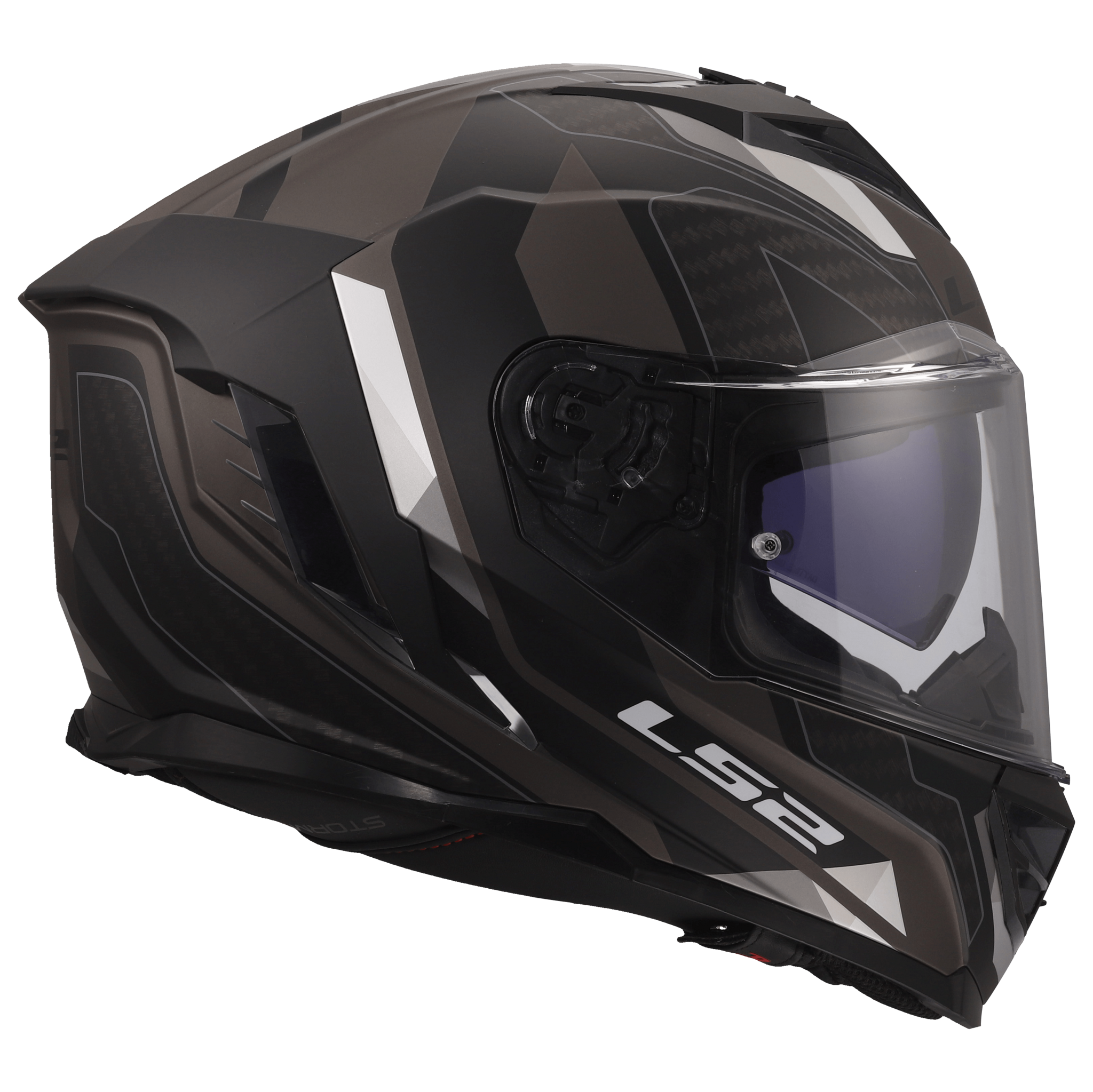 LS2 LS2 FF818 STORM III SPORTY Zwart / Grijs