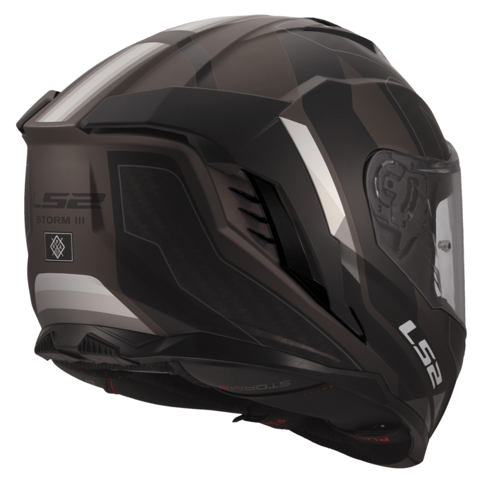 LS2 LS2 FF818 STORM III SPORTY Zwart / Grijs