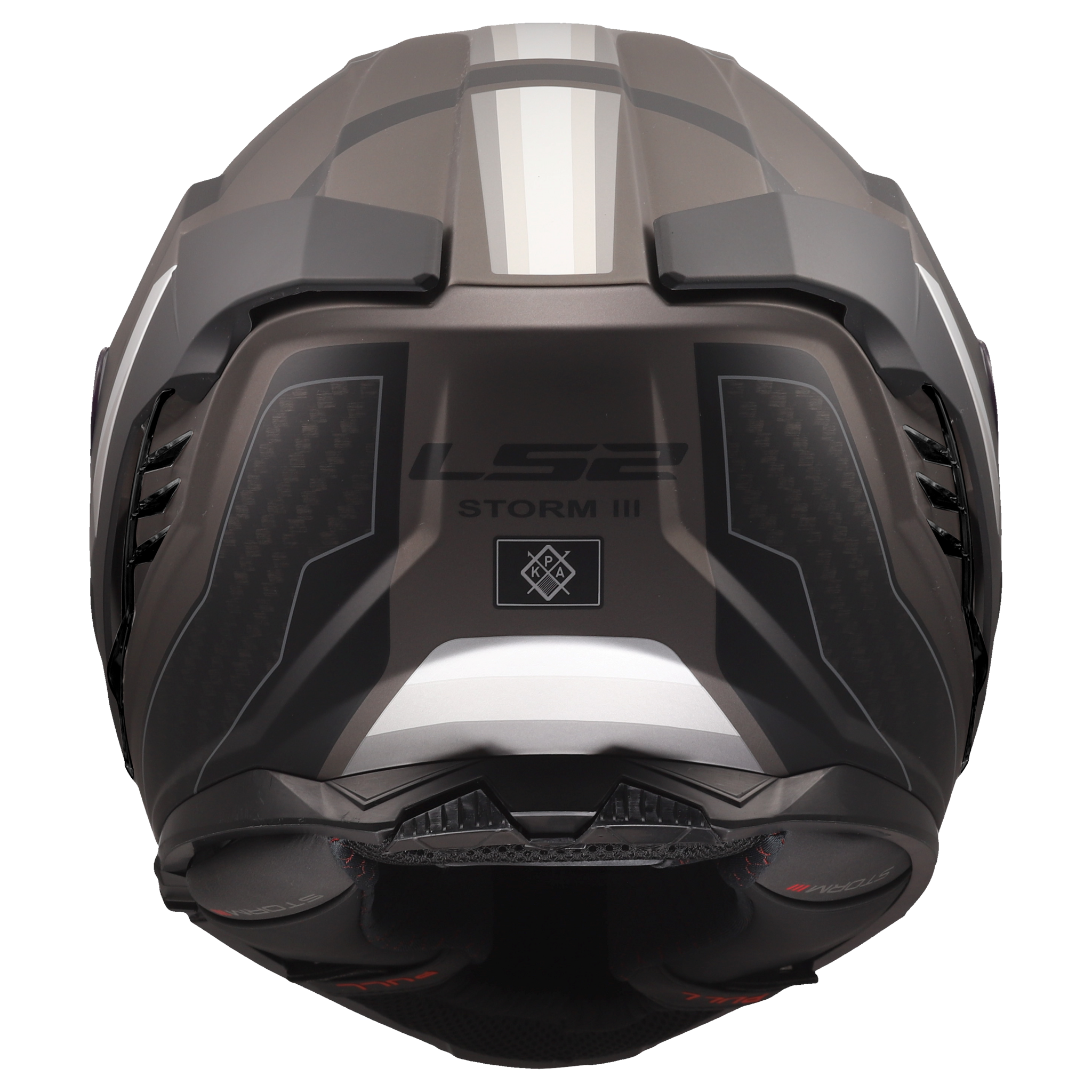 LS2 LS2 FF818 STORM III SPORTY Zwart / Grijs