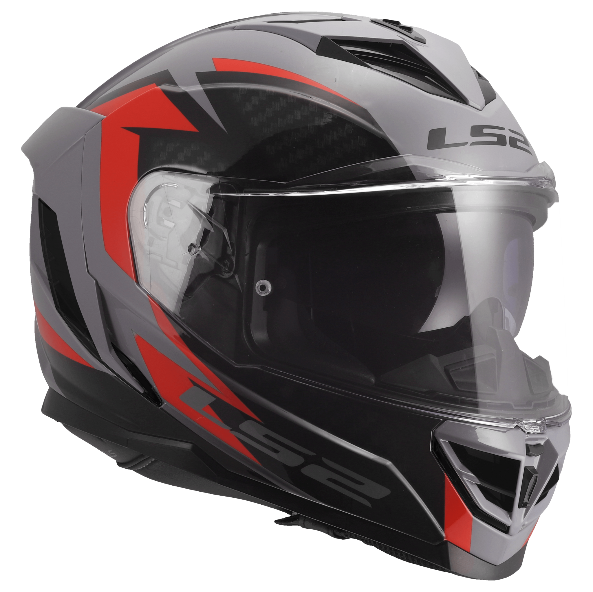 LS2 LS2 FF818 STORM III DYNAMO Grijs / Rood