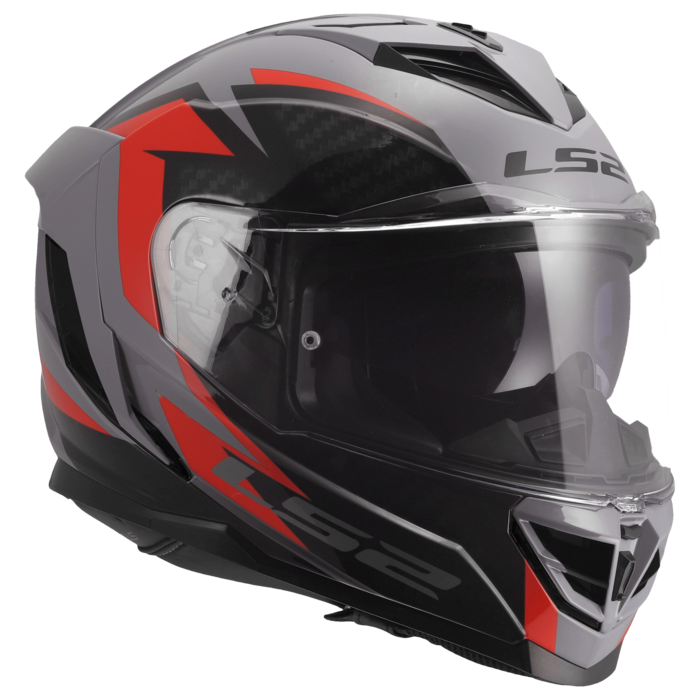 LS2 LS2 FF818 STORM III DYNAMO Grijs / Rood