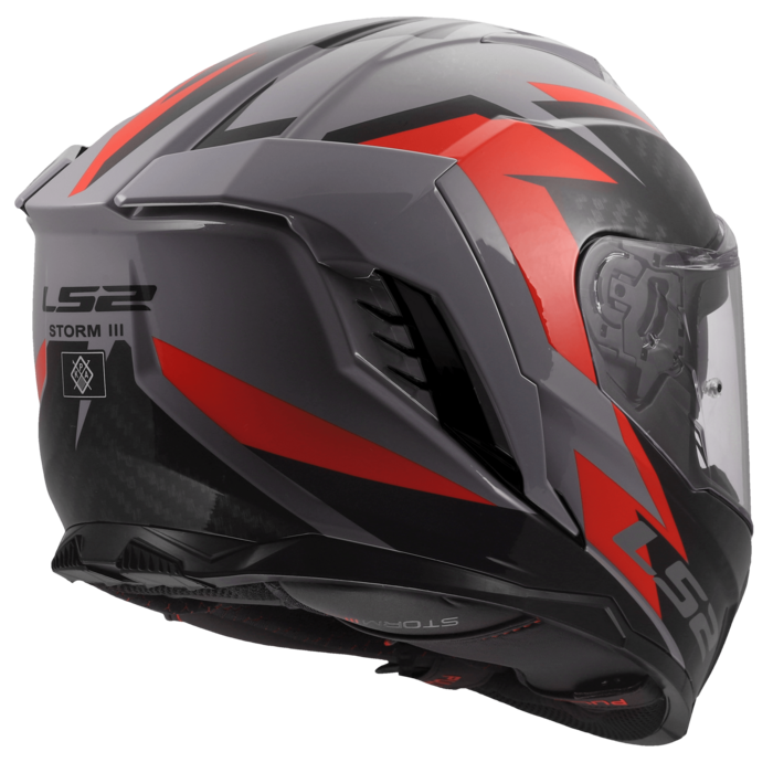 LS2 LS2 FF818 STORM III DYNAMO Grijs / Rood