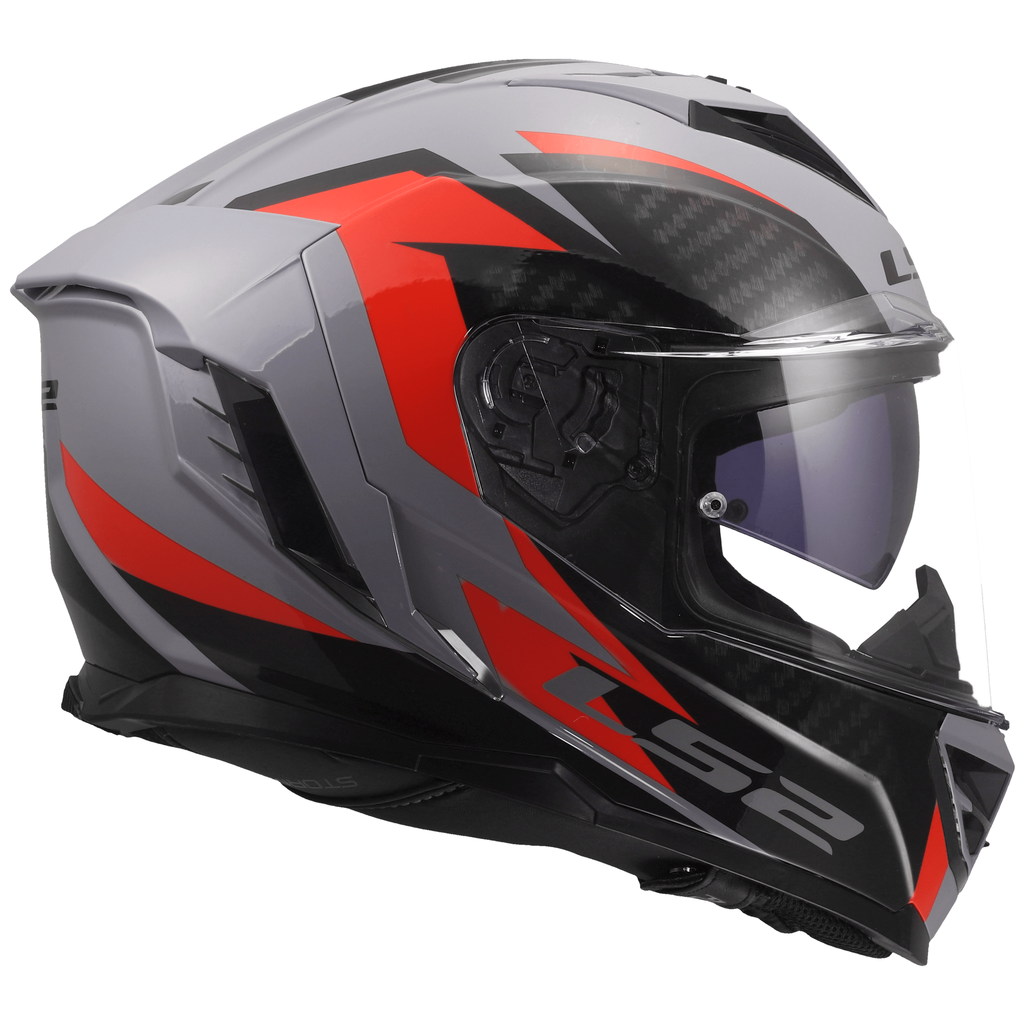 LS2 LS2 FF818 STORM III DYNAMO Grijs / Rood