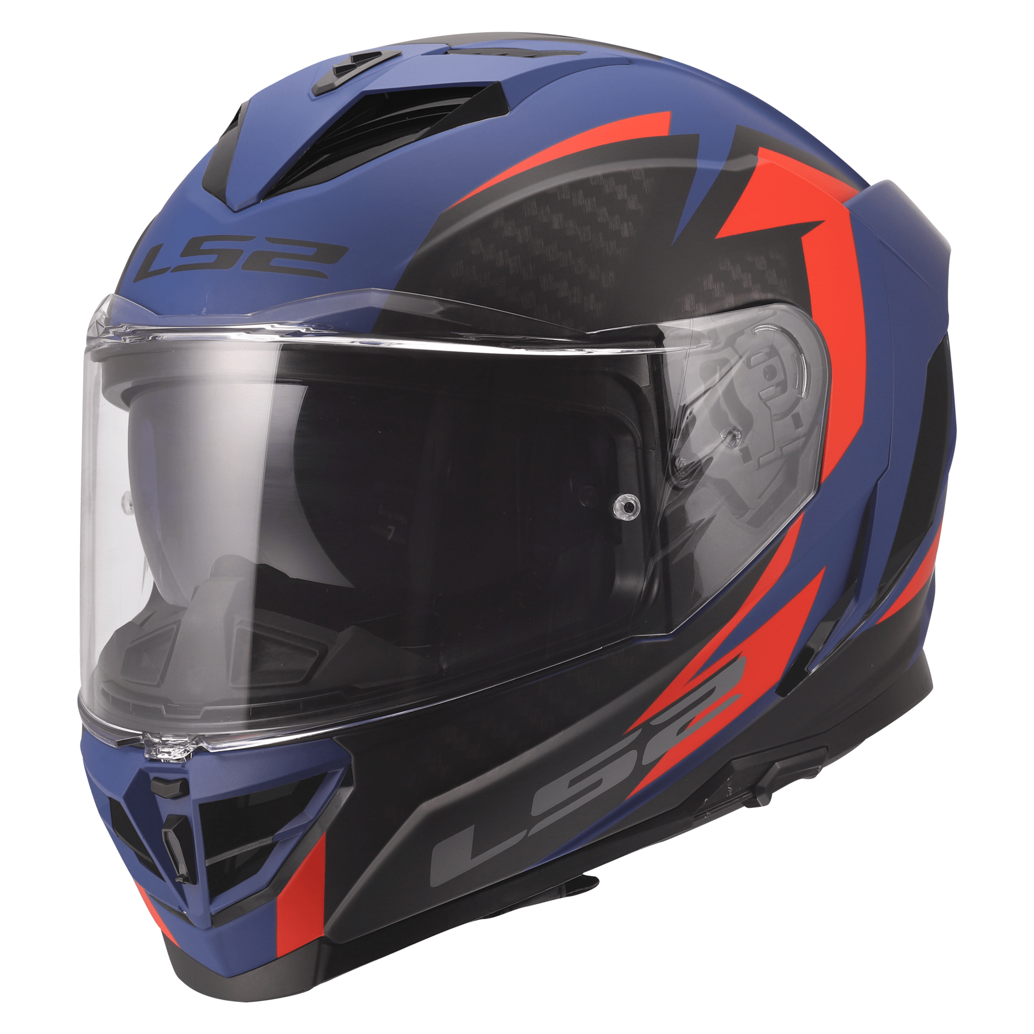 LS2 LS2 FF818 STORM III DYNAMO Blauw / Rood