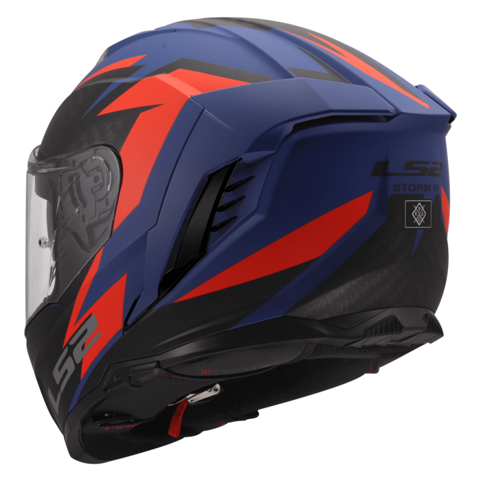 LS2 LS2 FF818 STORM III DYNAMO Blauw / Rood