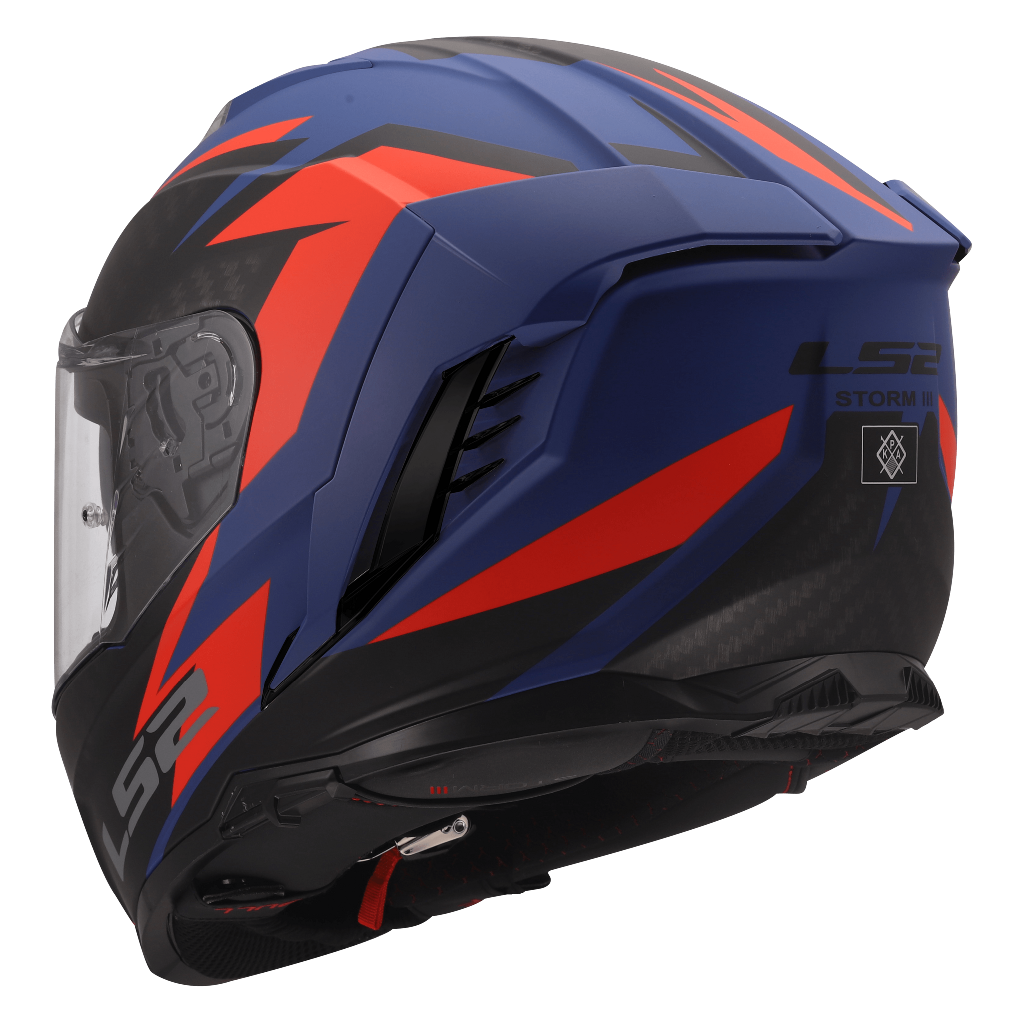 LS2 LS2 FF818 STORM III DYNAMO Blauw / Rood