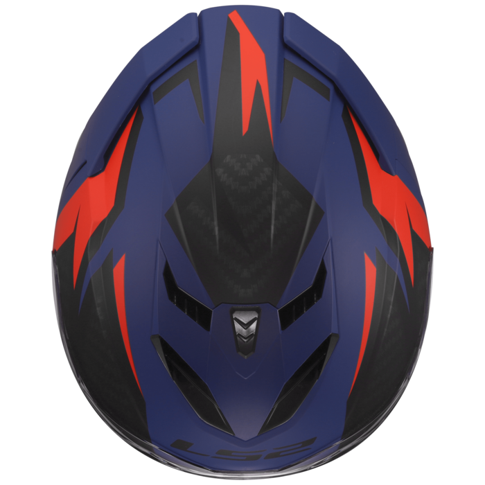 LS2 LS2 FF818 STORM III DYNAMO Blauw / Rood