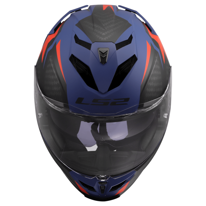 LS2 LS2 FF818 STORM III DYNAMO Blauw / Rood