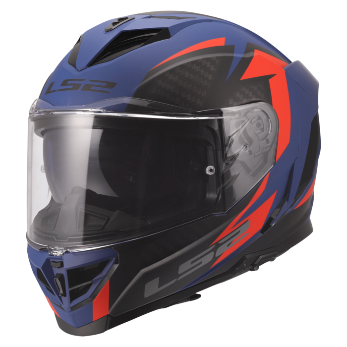 LS2 LS2 FF818 STORM III DYNAMO Blauw / Rood