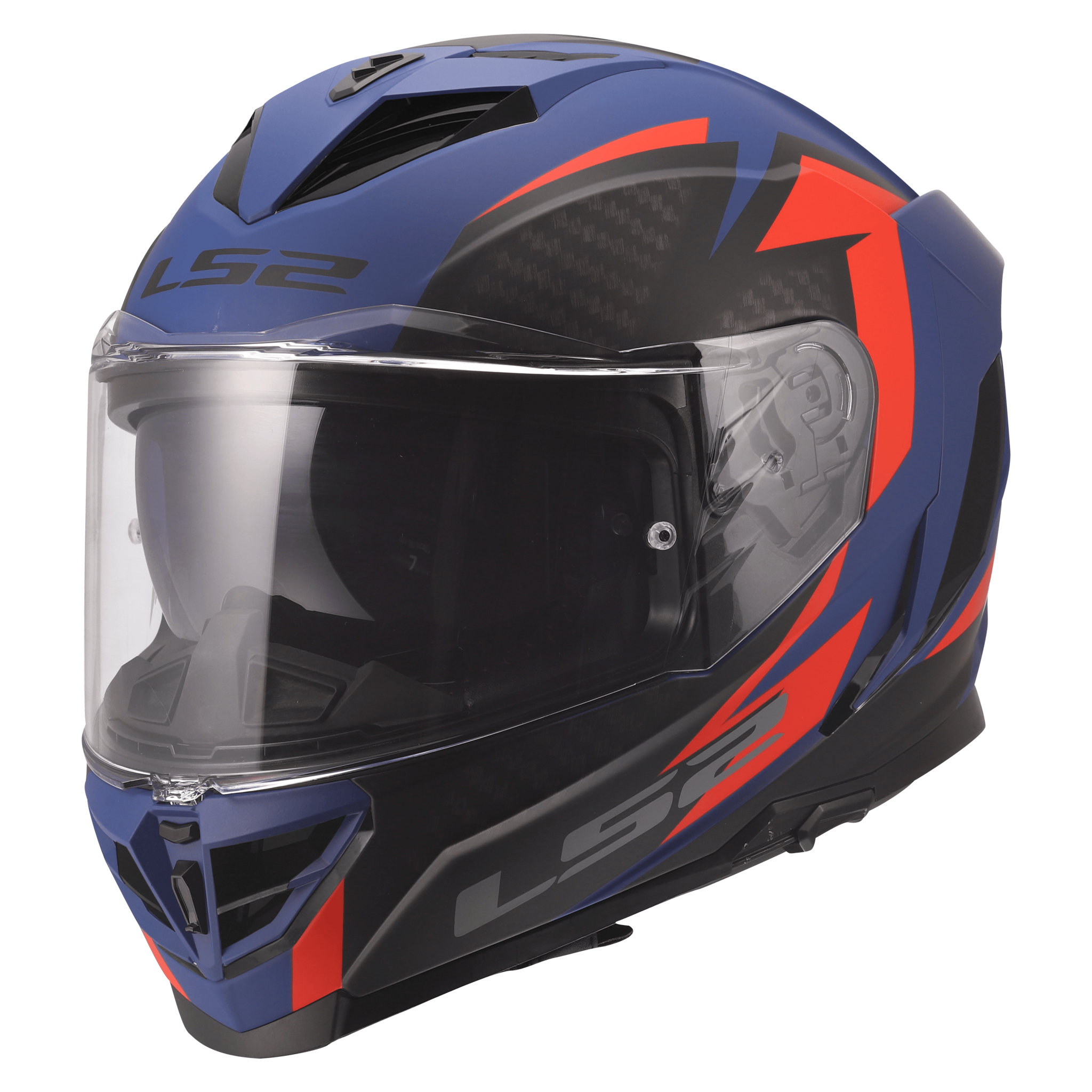 LS2 LS2 FF818 STORM III DYNAMO Blauw / Rood