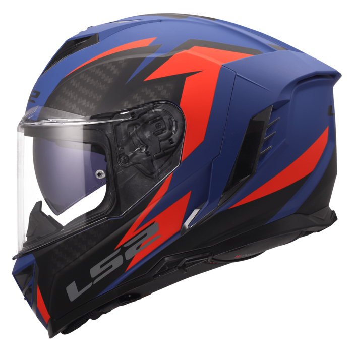 LS2 LS2 FF818 STORM III DYNAMO Blauw / Rood