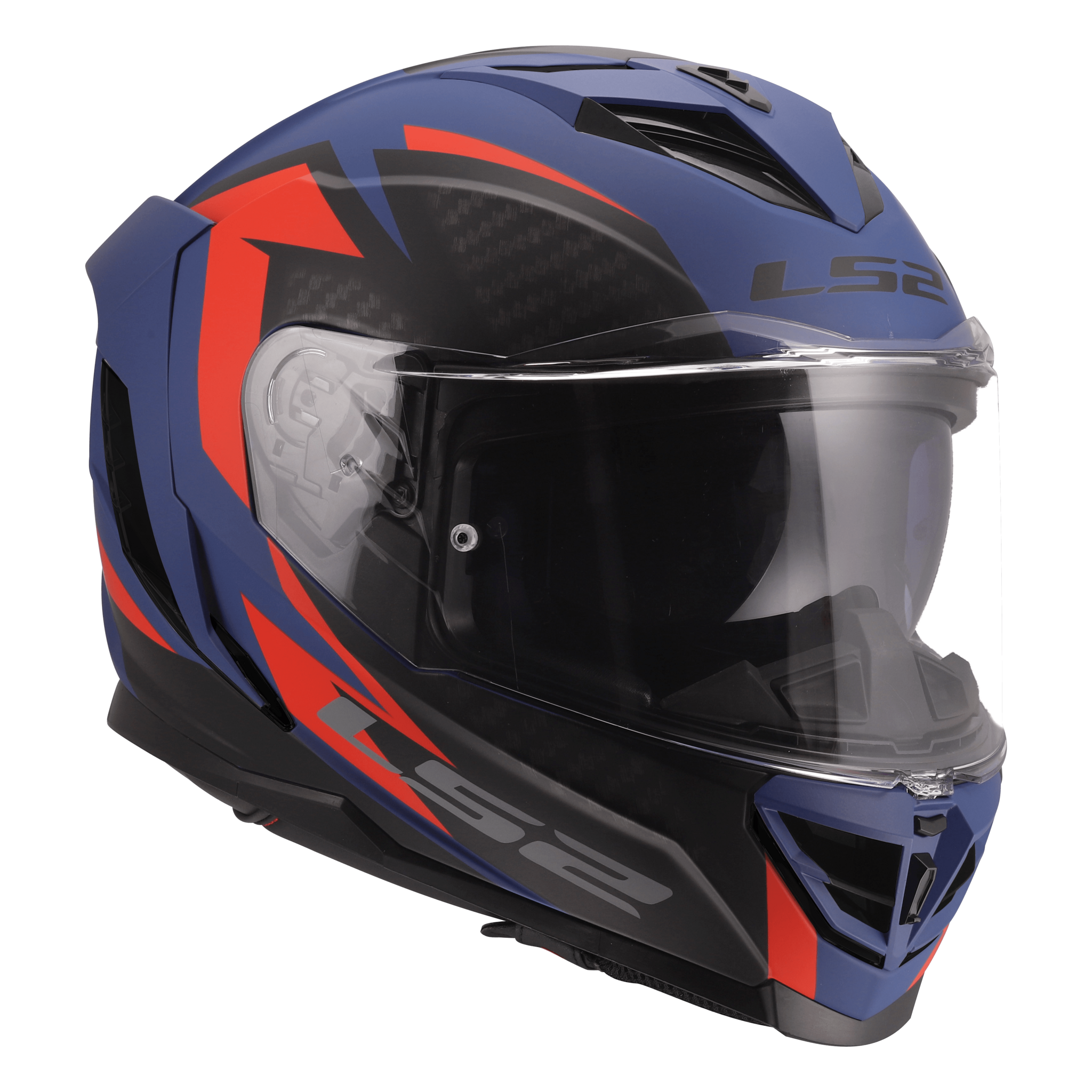 LS2 LS2 FF818 STORM III DYNAMO Blauw / Rood