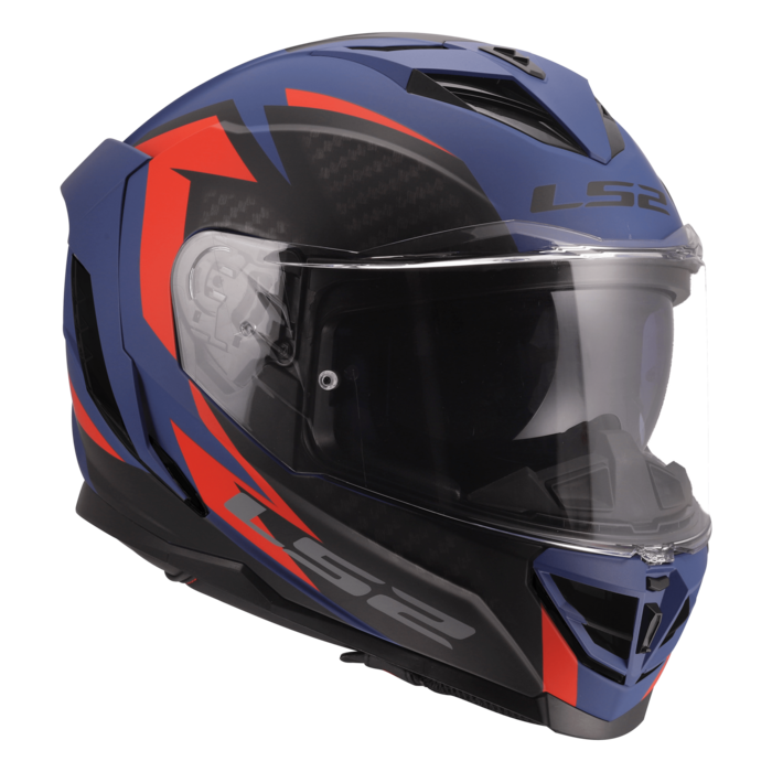 LS2 LS2 FF818 STORM III DYNAMO Blauw / Rood