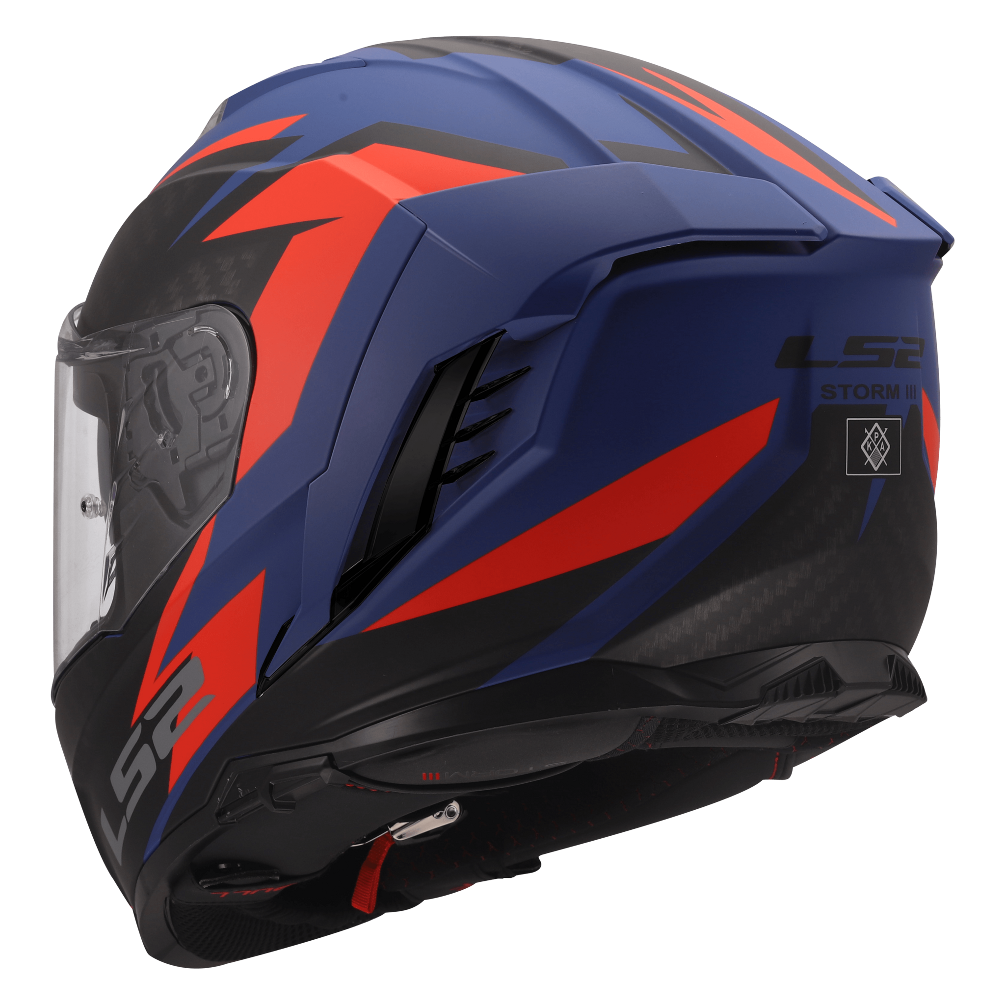 LS2 LS2 FF818 STORM III DYNAMO Blauw / Rood