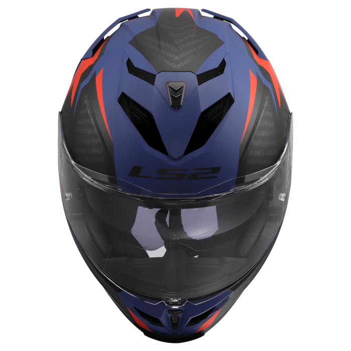 LS2 LS2 FF818 STORM III DYNAMO Blauw / Rood