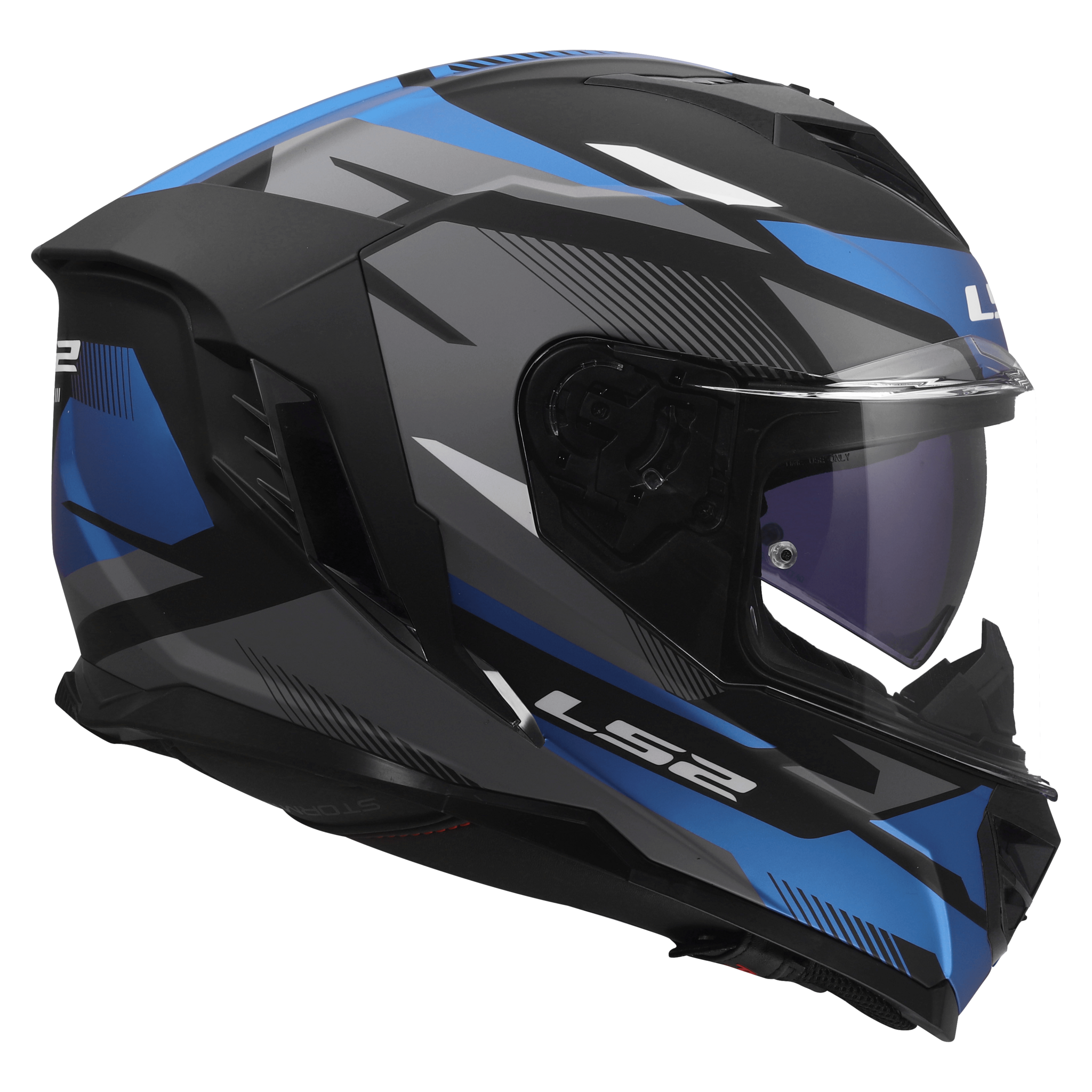 LS2 LS2 FF818 STORM III KOMAI Zwart / Blauw