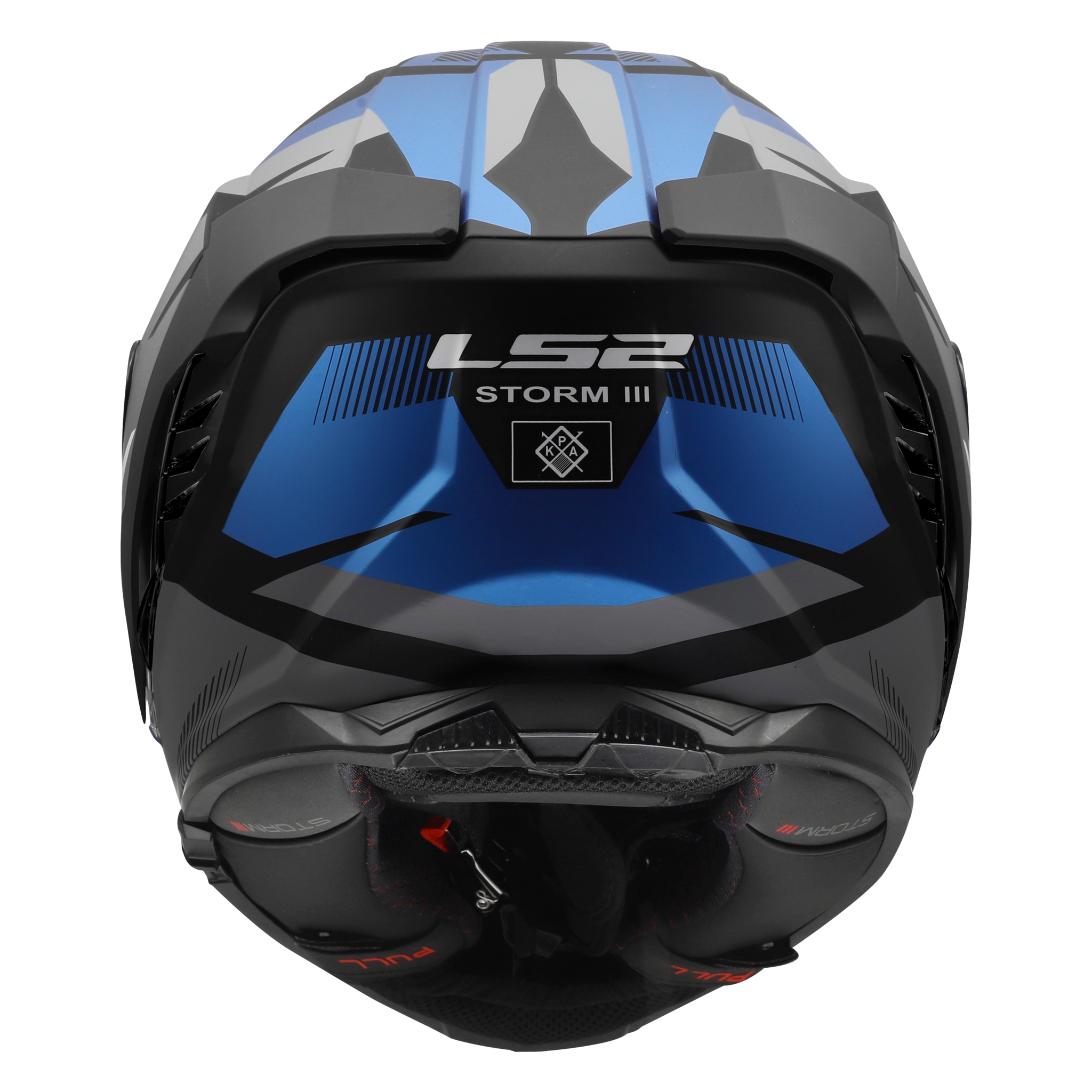 LS2 LS2 FF818 STORM III KOMAI Zwart / Blauw