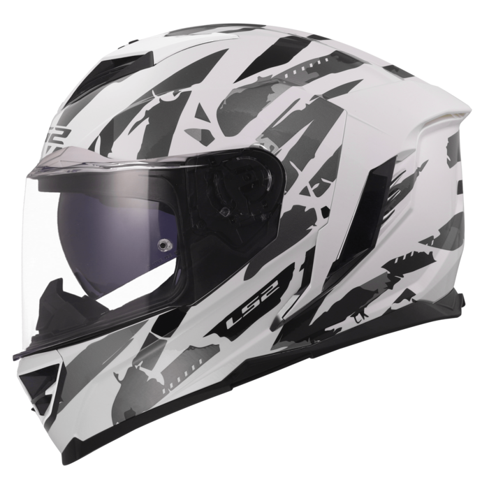 LS2 LS2 FF818 STORM III KAOS Wit / Grijs