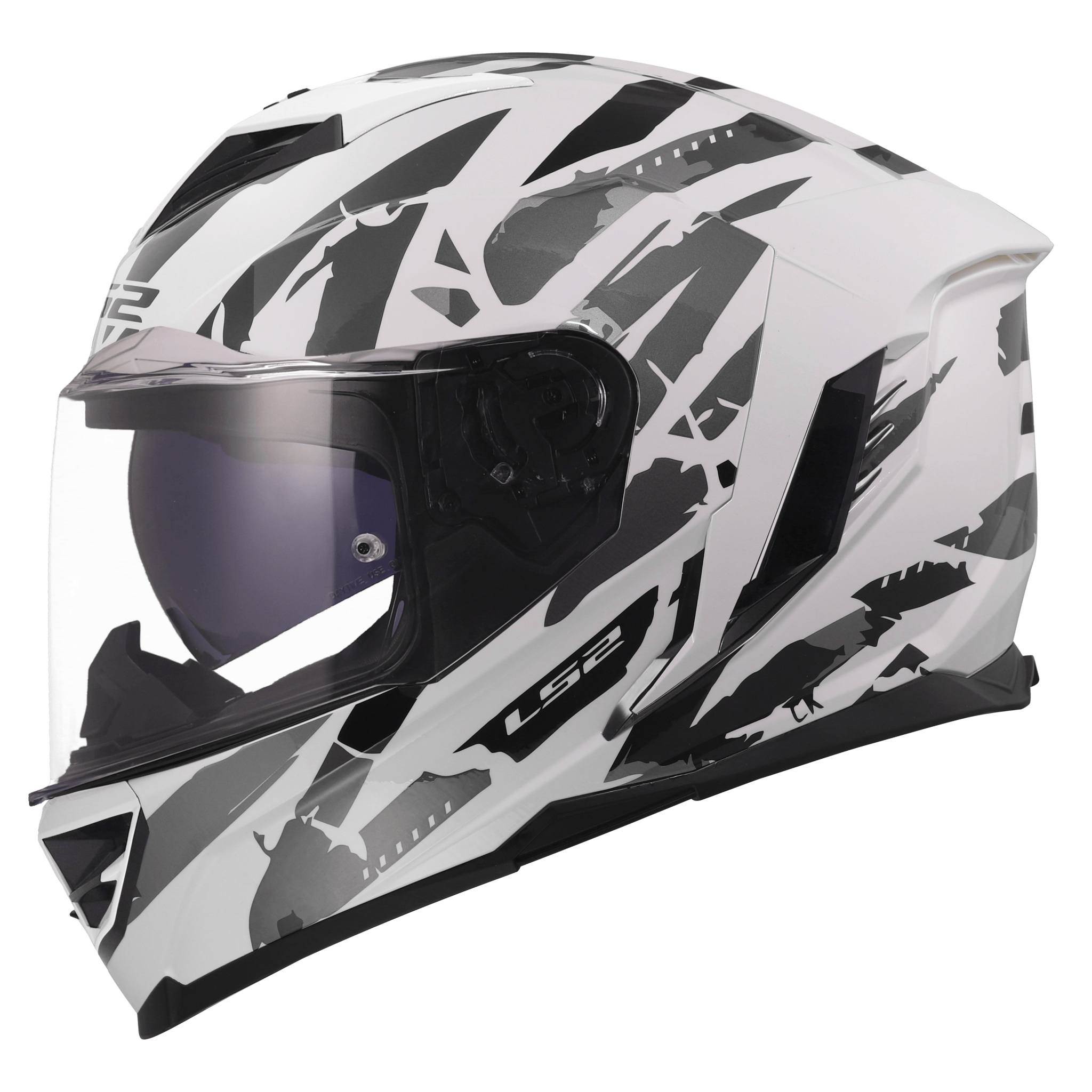 LS2 LS2 FF818 STORM III KAOS Wit / Grijs