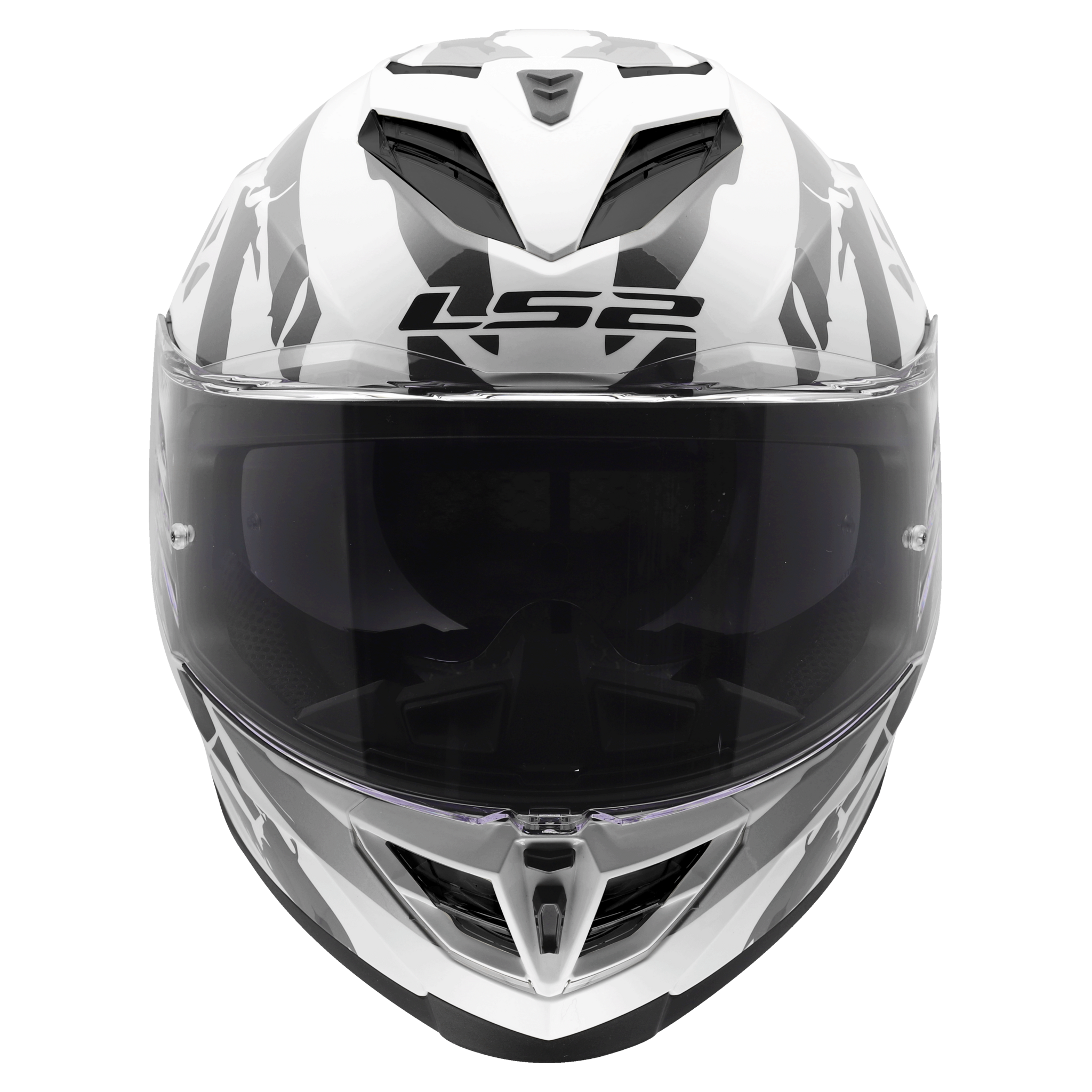 LS2 LS2 FF818 STORM III KAOS Wit / Grijs