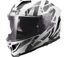 LS2 LS2 FF818 STORM III KAOS Wit / Grijs
