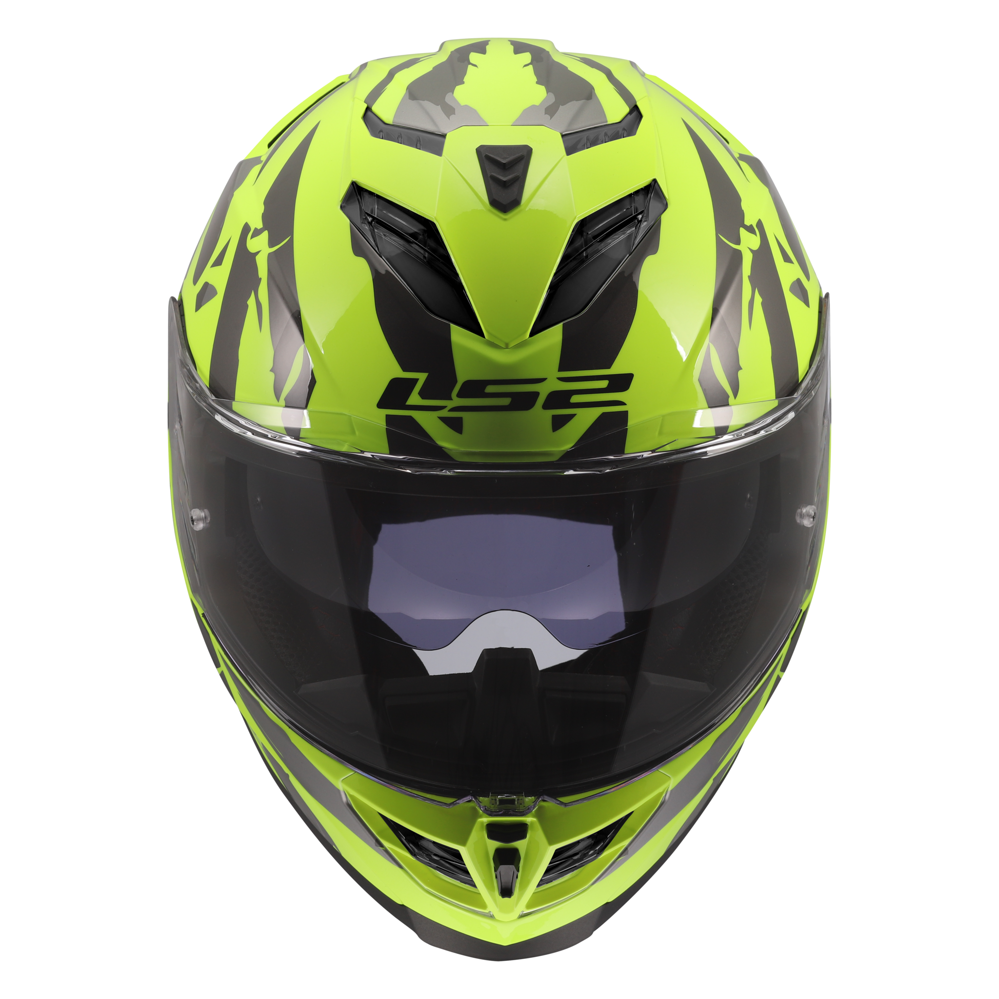 LS2 LS2 FF818 STORM III KAOS Fluor Geel