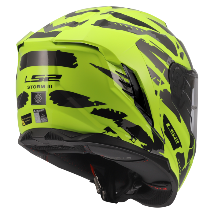 LS2 LS2 FF818 STORM III KAOS Fluor Geel