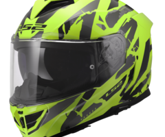 LS2 LS2 FF818 STORM III KAOS Fluor Geel