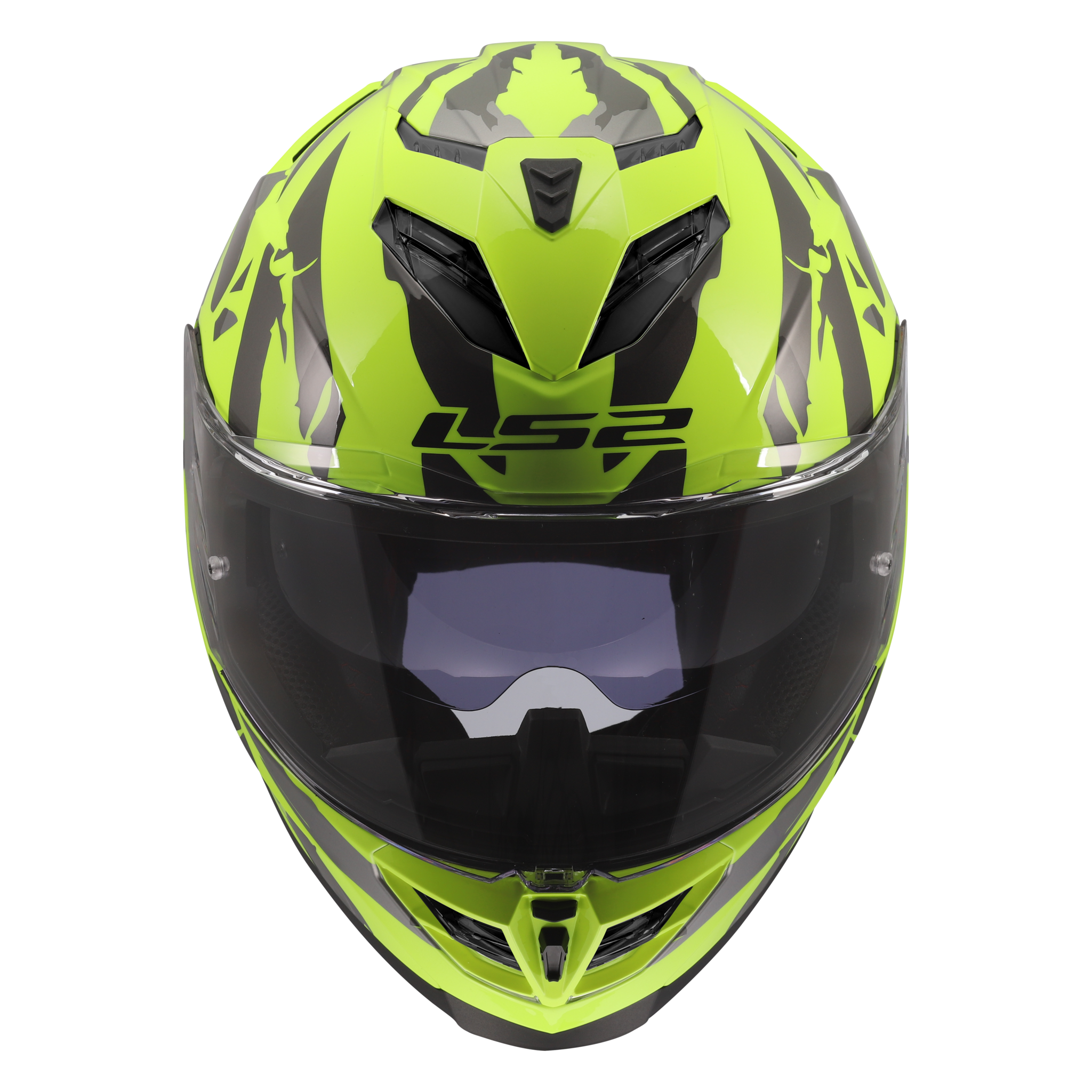 LS2 LS2 FF818 STORM III KAOS Fluor Geel