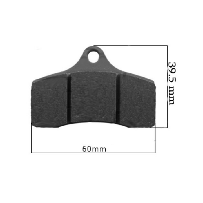 IPK IPK STR V2 Remblok mini achter / kz voor zijde zwart / medium - Copy