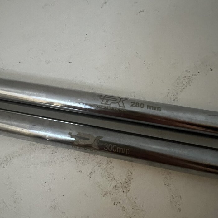 Gebruikt IPK set stoelsteunen 1x300MM / 1x280MM