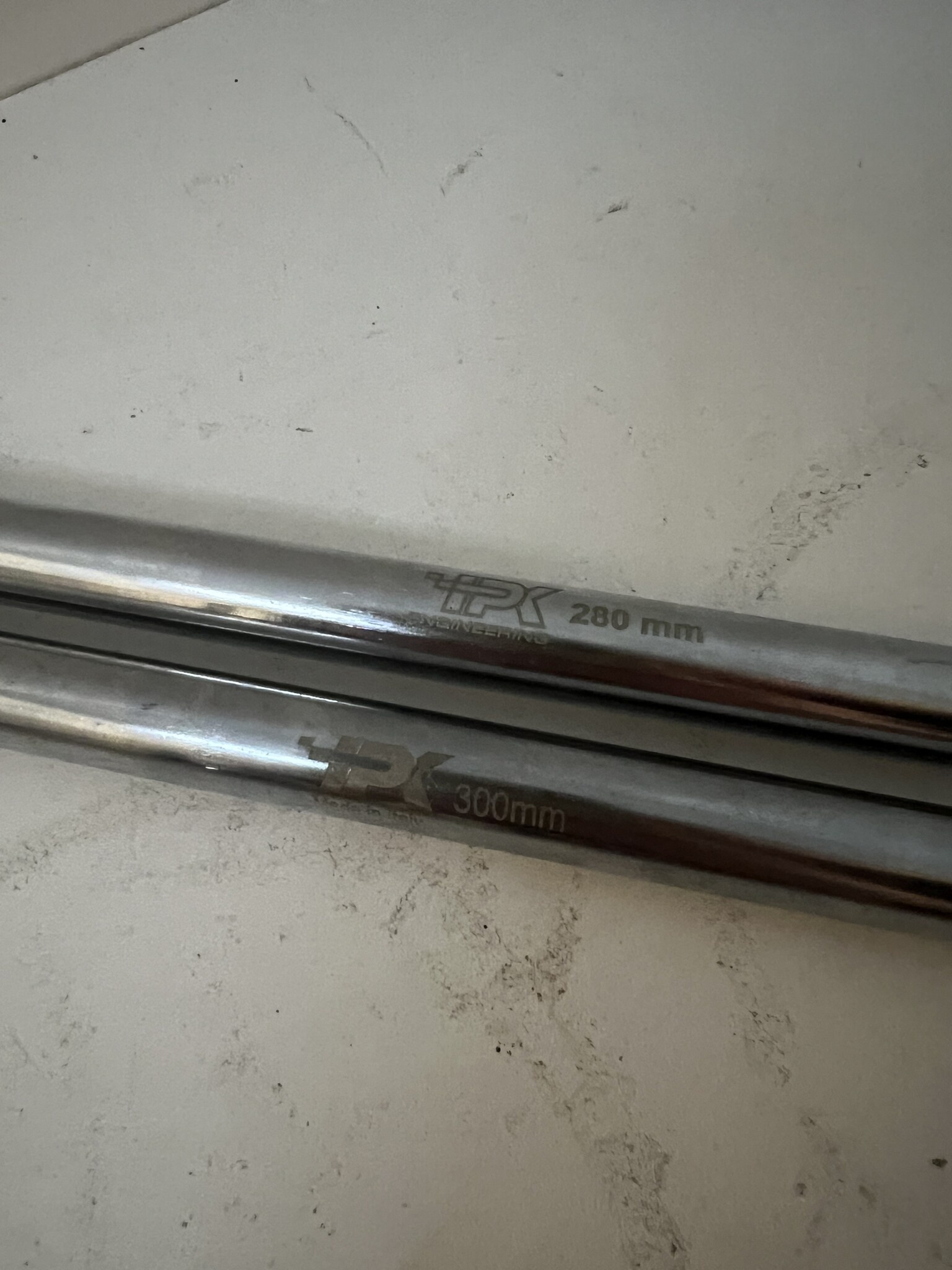 Gebruikt IPK set stoelsteunen 1x300MM / 1x280MM