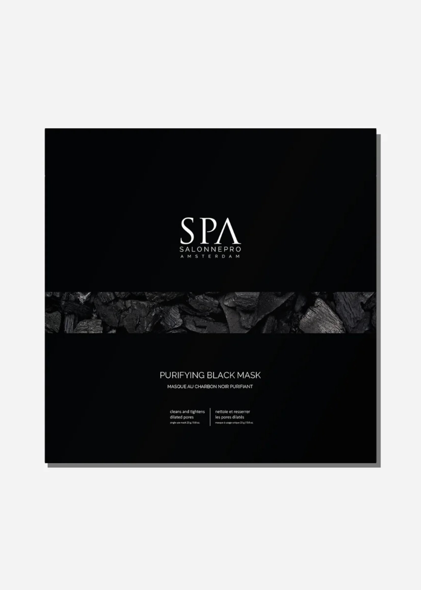 Salonnepro SPA Purifying Charcoal Black Mask