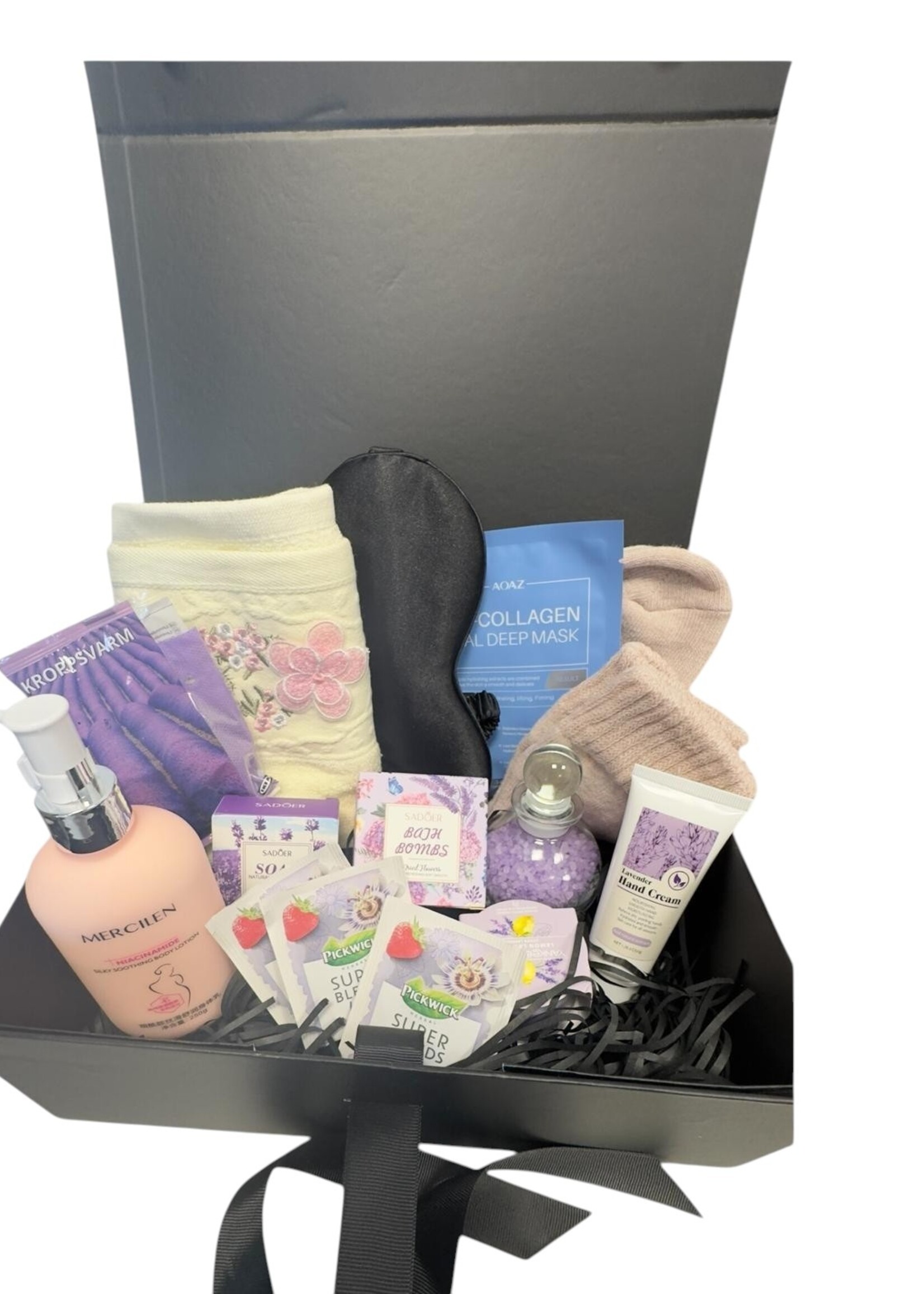 Lavender Cadeaubox - Perfecte spa giftset voor haar
