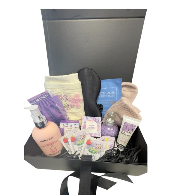Lavender Cadeaubox - Perfecte spa giftset voor haar