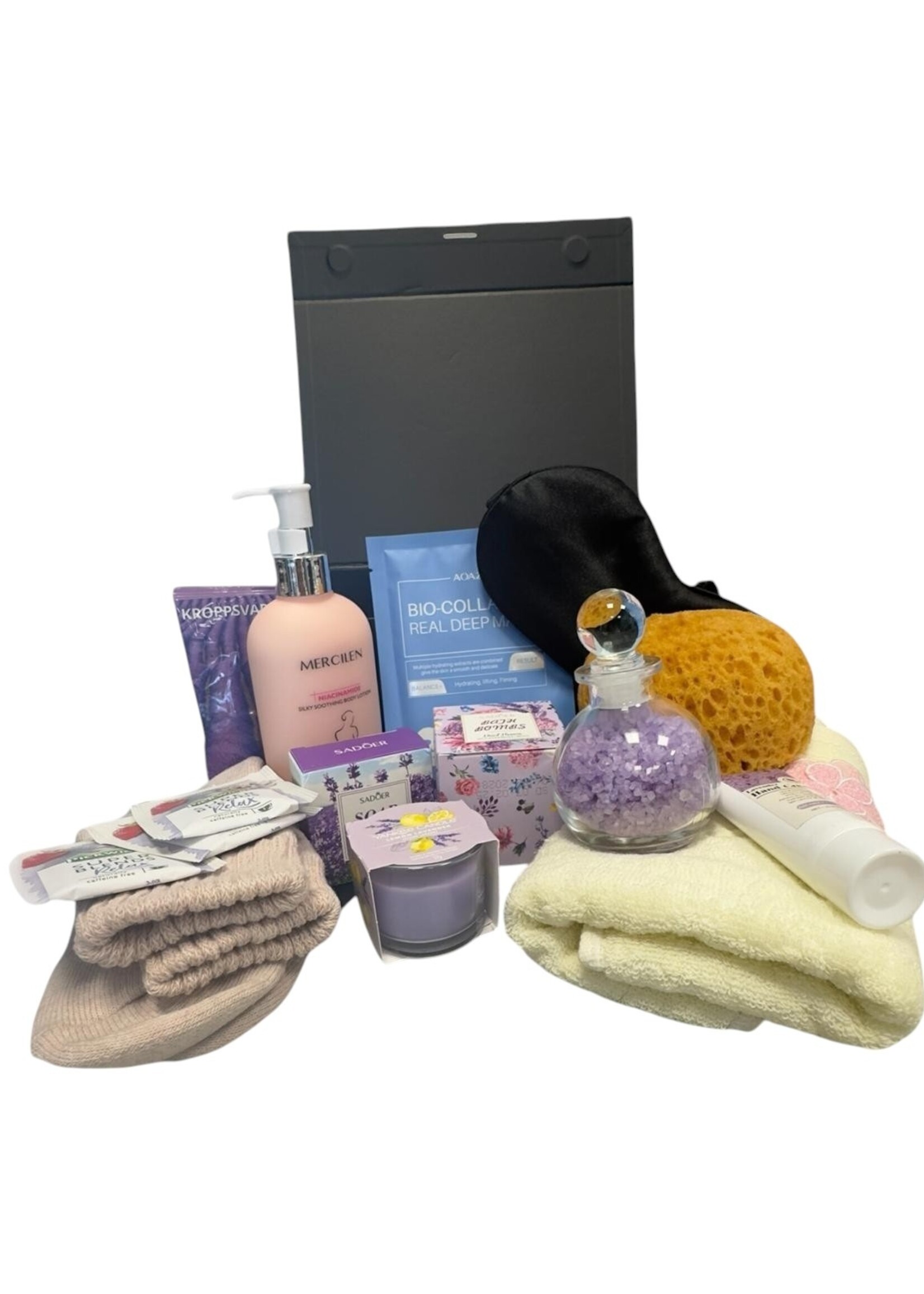 Lavender Cadeaubox - Perfecte spa giftset voor haar
