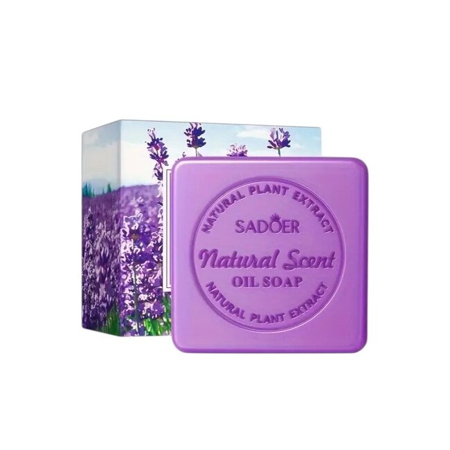 Handgemaakte Lavendelzeep