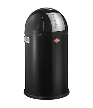 Wesco Pushboy - 50 litres - Noir