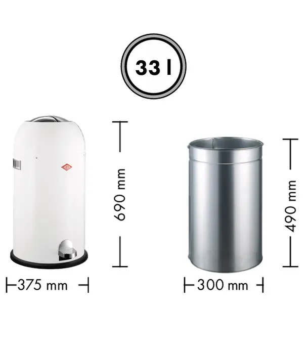 Wesco Wesco Kickmaster 33L - Amandel