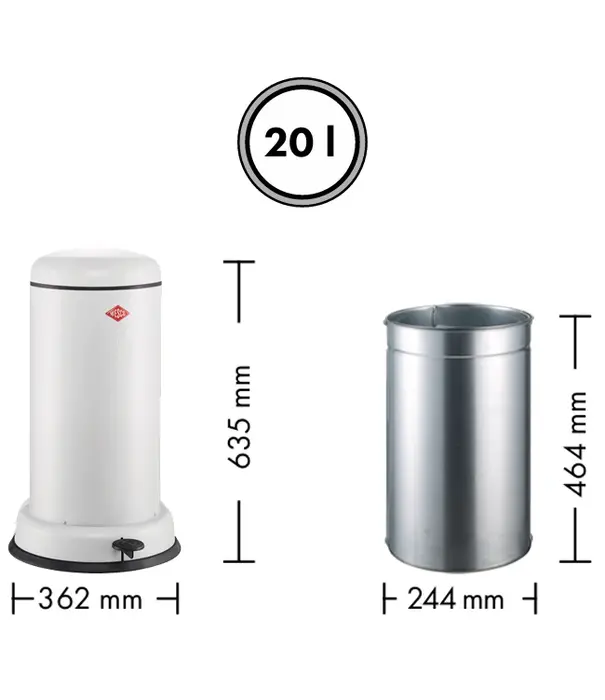 Wesco WESCO Baseboy 20L - Noir mat