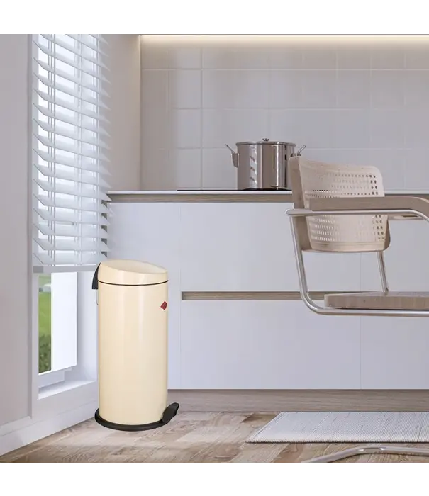 Wesco WESCO Capboy Maxi Poubelle à pédale 22 litres - Amande
