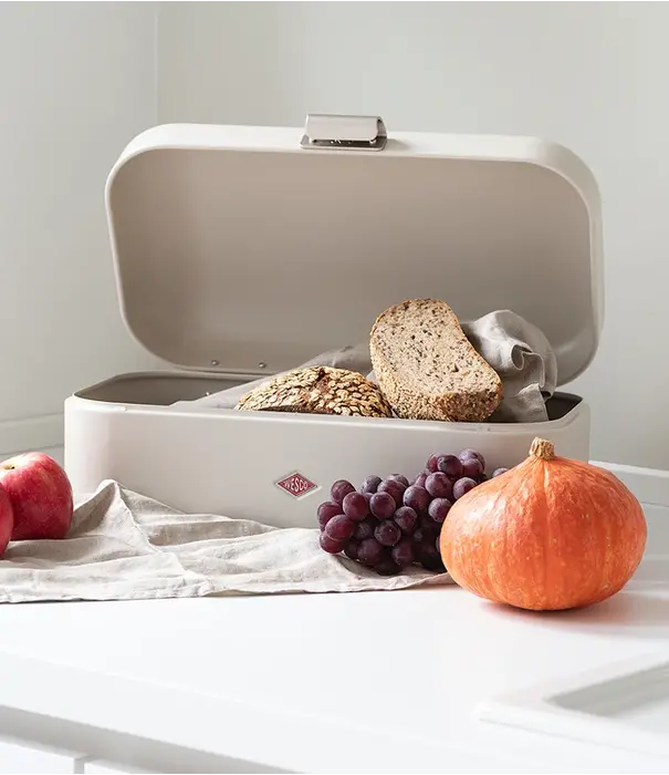 Wesco WESCO Corbeille à pain Grandy - Blanc mat