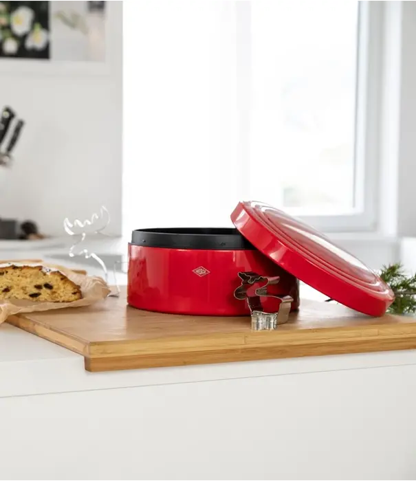 Wesco WESCO Classic Line Tonneau à biscuits - 4 L - Rouge orange