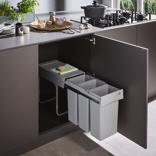 Wesco inbouw vuilbakken