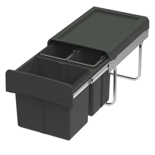Collecteur de déchets encastré WESCO avec 3/4 compartiments